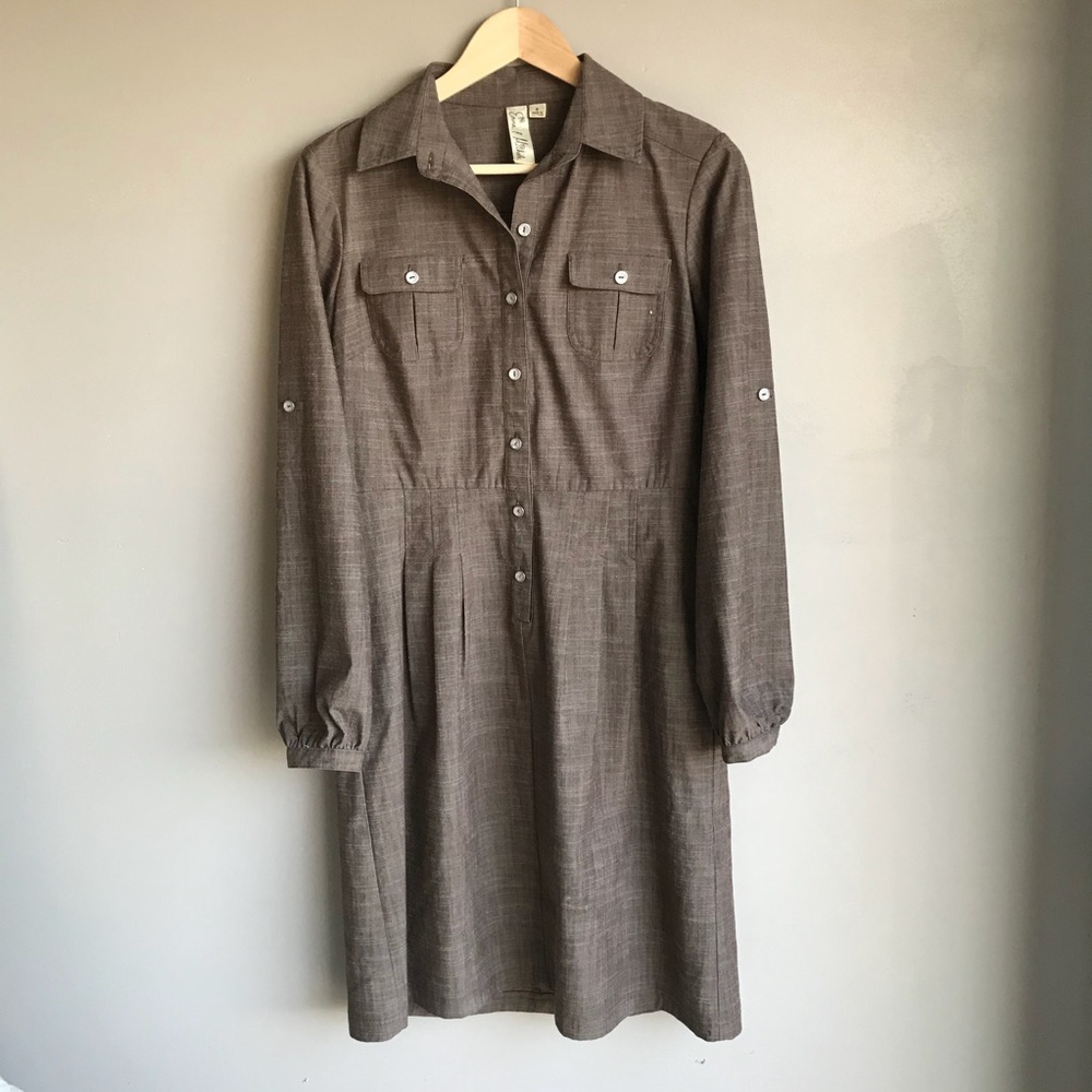 Button down dress